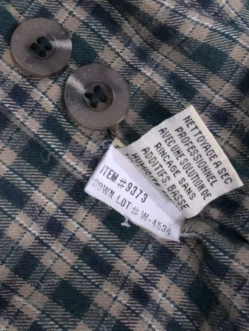 Eddie Bauer Vintage Goose Down Coat Green Large